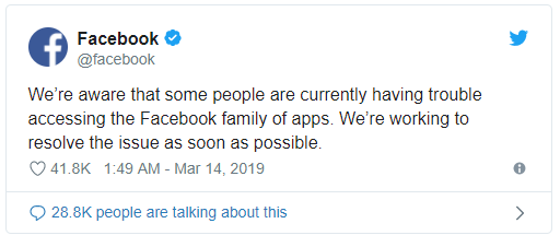 谷歌、Facebook、Instagram相繼出現(xiàn)宕機事故，原因竟然是停電！-DVBCN