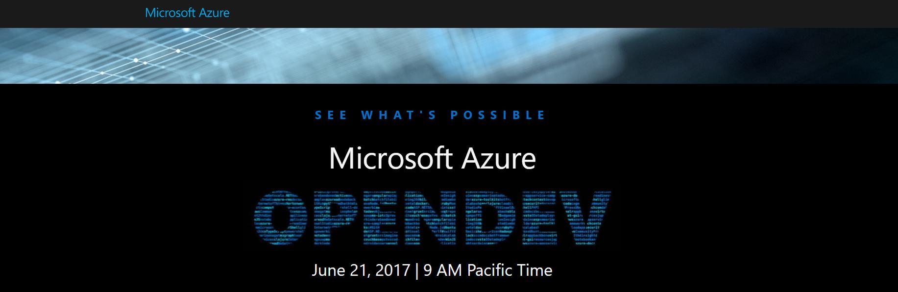 Microsoft OpenDev——云端開源技術(shù)在線研討會(huì)