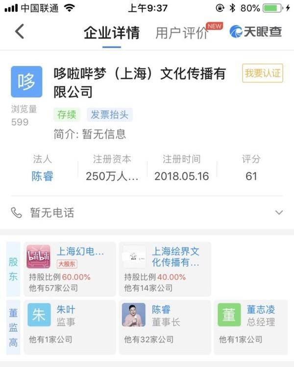 哆啦A夢(mèng)聽了想打人 B站新成立哆啦嗶夢(mèng)