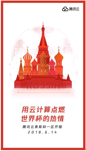 騰訊云正式落地俄羅斯，與世界杯同步“開波”！