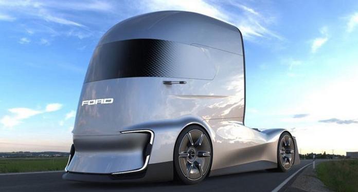 福特具備4級自動駕駛功能F-Vision概念車亮相IAA商用車展